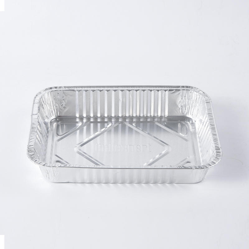 Wholesale Disposable Economic Aluminum Foil Container Tray For Food Cooking Baking Packaging RK-22