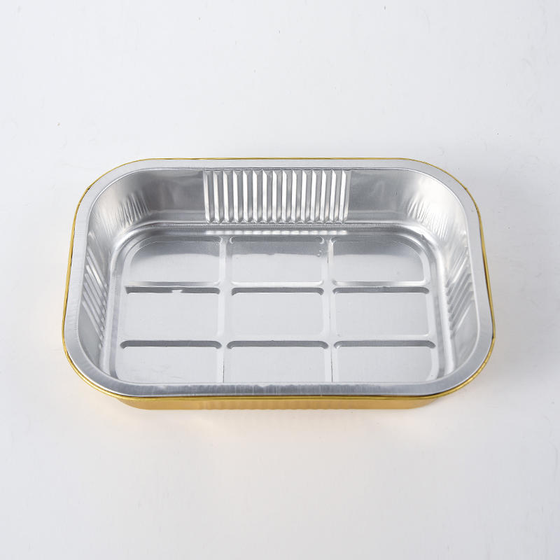 Food Artifact Disposable Pans Bake Aluminum Foil RK-76