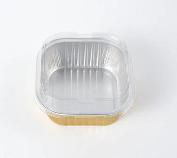 Elegant Dining, Sustainable Packaging: The Allure of Black Gold Aluminum Foil Food Containers
