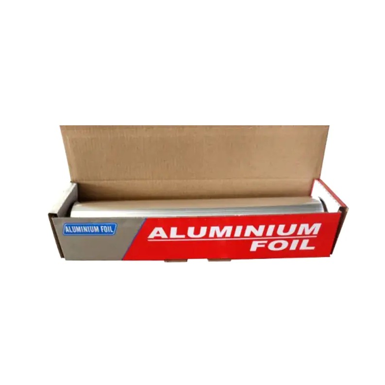 Can household aluminum foil rolls remain stable under high-temperature cooking and not release harmful substances into food?