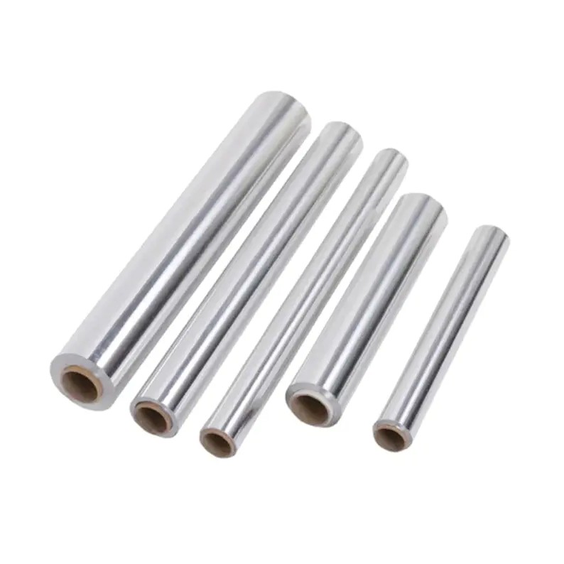 How can household aluminum foil rolls prevent the loss of liquids such as grease and water in food when storing food for a long time?