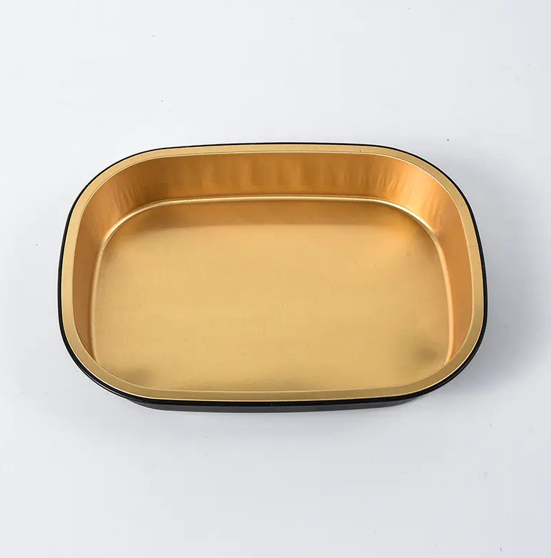 Compared with the wrinkled version, in what ways does this Rectangular Wrinkle-Free Aluminum Foil Food Container improve?